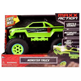 Maxx Action Monster Truck Motorized Off Road Toy Vehicle - Green-810009204398-LR-357500-1-LR eShop