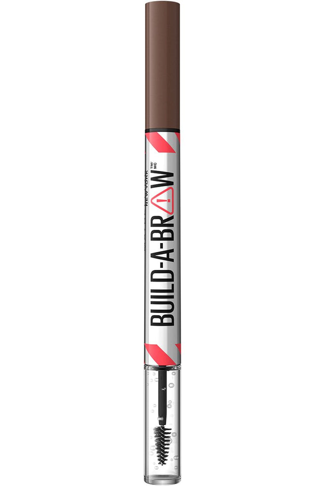 MAYBELLINE New York Build-A-Brow 2-in-1 Brow Pen and Sealing Gel Eye Makeup, 257 Medium Brown, 0.05 oz-041554087673-LR-351907-1-LR eShop