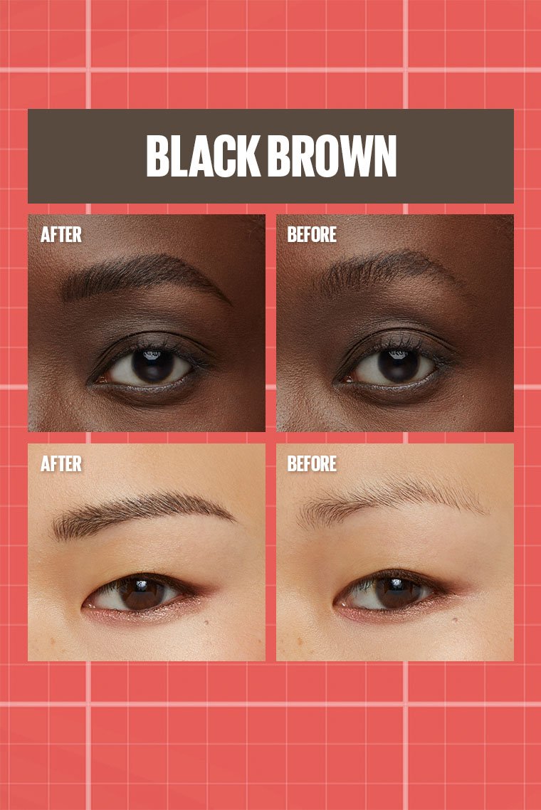 MAYBELLINE New York Build-A-Brow 2-in-1 Brow Pen and Sealing Gel Eye Makeup, 262 Black Brown, 0.05 oz-041554087703-LR-351911-3-LR eShop