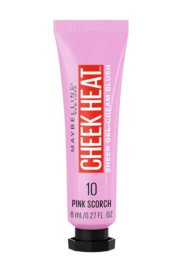 MAYBELLINE New York Cheek Heat Gel-Cream Blush, 010 Pink Scorch, 0.27 oz-041554578171-LR-333829-1-LR eShop