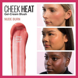MAYBELLINE New York Cheek Heat Gel-Cream Blush, 015 Nude Burn, 0.27 oz-041554578188-LR-333828-3-LR eShop