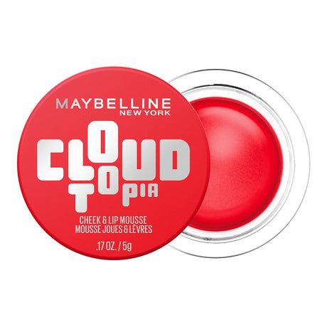 MAYBELLINE New York Cloudtopia Cheek & Lip Mousse Blush, Divine Crimson, 0.17 oz-041554102420-LR-360433-1-LR eShop