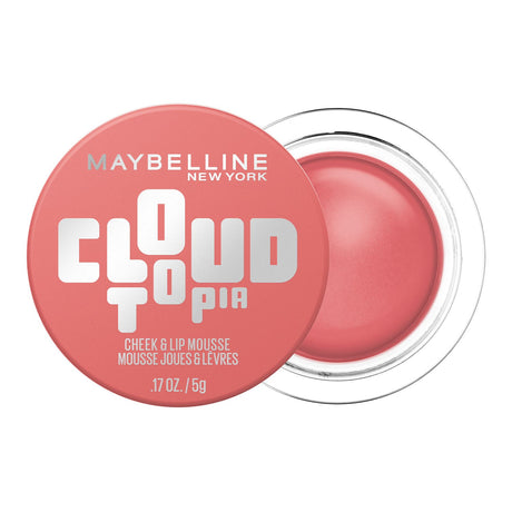 MAYBELLINE New York Cloudtopia Cheek & Lip Mousse Blush, Dreamy Dawn, 0.17 oz-041554102499-LR-360438-1-LR eShop