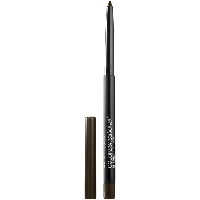 MAYBELLINE New York Color Sensational Shaping Lip Liner, 118 Raw Chocolate, 0.01 oz-041554549355-LR-323095-1-LR eShop
