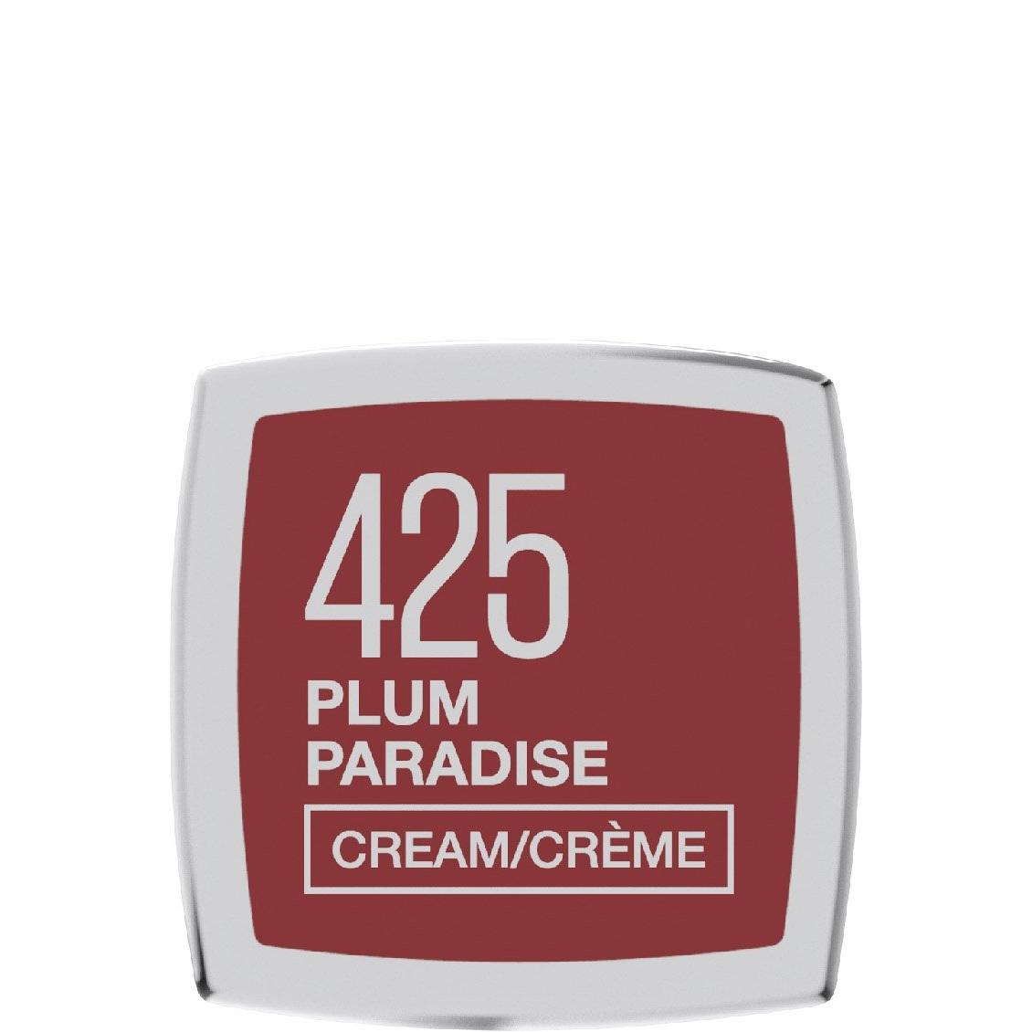 MAYBELLINE New York Color Sensational The Creams Cream Finish Lipstick Makeup, 425 Plum Paradise, 0.15 oz-041554198409-LR-202668-4-LR eShop
