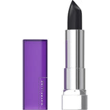 MAYBELLINE New York Color Sensational The Mattes Matte Finish Lipstick Makeup, 845 Pitch Black, 0.15 oz-041554488777-LR-301019-1-LR eShop