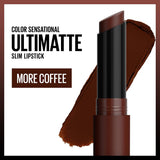 MAYBELLINE New York Color Sensational Ultimatte Slim Lipstick Makeup, 088 More Coffee-041554070675-LR-342497-2-LR eShop
