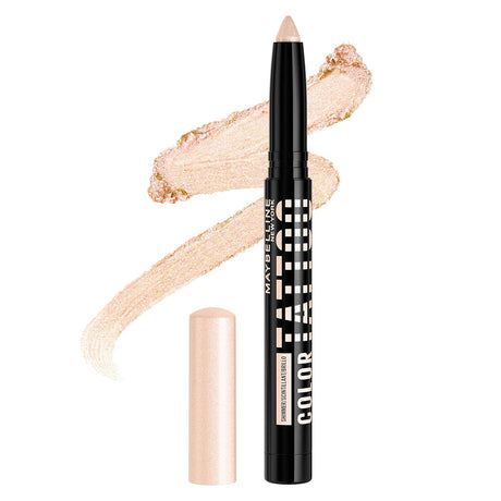 MAYBELLINE New York Color Tattoo Eye Stix Long Lasting Multi-Use Eyeshadow Stick, Liner & Primer, 010 I Am Shining, 0.05 oz-041554084115-LR-349601-1-LR eShop