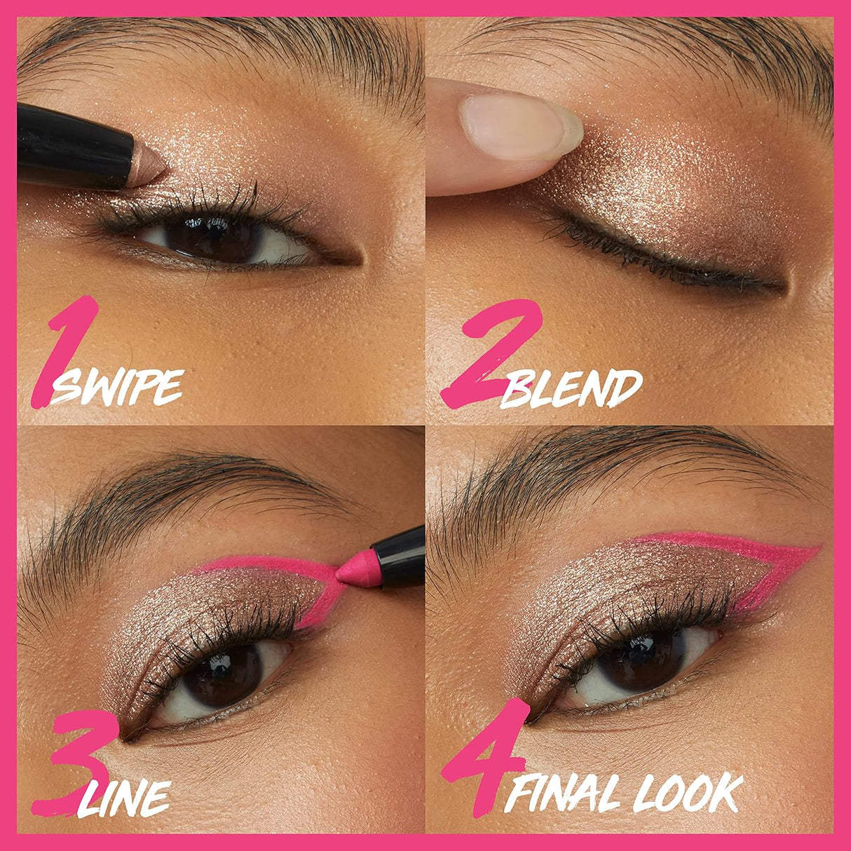 MAYBELLINE New York Color Tattoo Eye Stix Long Lasting Multi-Use Eyeshadow Stick, Liner & Primer, 135 I Am Cheeky, 0.05 oz-041554097665-LR-358212-3-LR eShop
