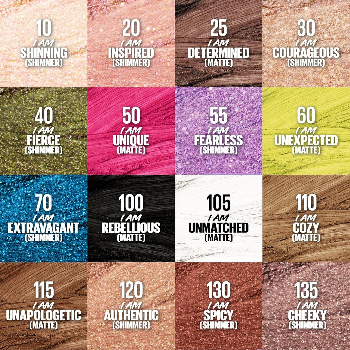MAYBELLINE New York Color Tattoo Eye Stix Long Lasting Multi-Use Eyeshadow Stick, Liner & Primer, 135 I Am Cheeky, 0.05 oz-041554097665-LR-358212-7-LR eShop