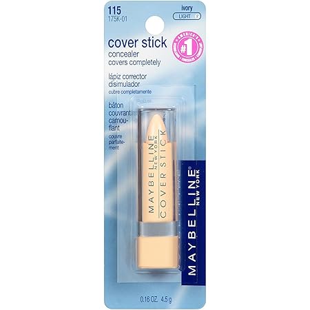 MAYBELLINE New York Cover Stick Corrector Concealer, 115 Ivory, 0.16 oz-041554543872-LR-91561-1-LR eShop