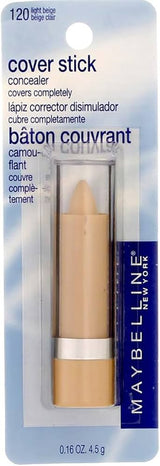 MAYBELLINE New York Cover Stick Corrector Concealer, 120 Light Beige, 0.16 oz-041554543889-LR-91579-1-LR eShop