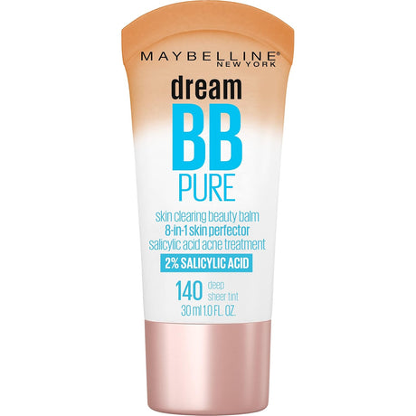 MAYBELLINE New York Dream BB Pure BB Cream, 140 Deep, 1 oz-041554587074-LR-336410-1-LR eShop