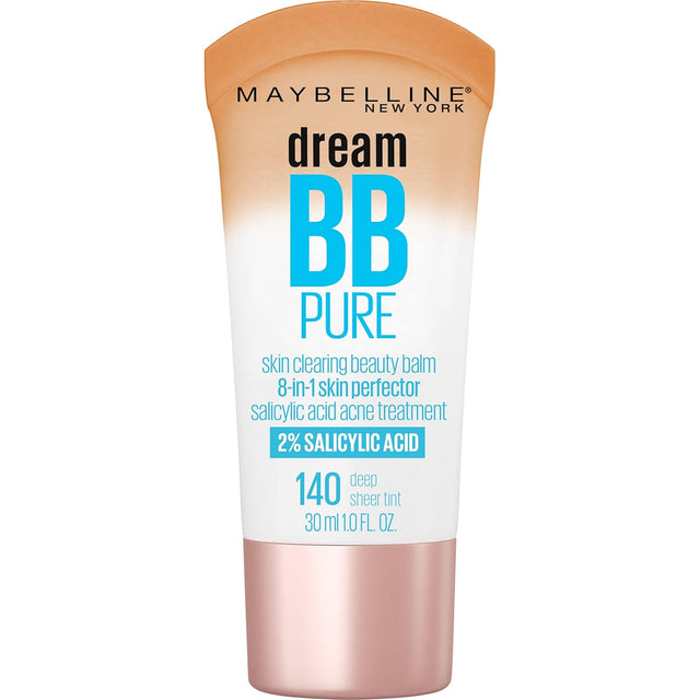 MAYBELLINE New York Dream BB Pure BB Cream, 140 Deep, 1 oz-041554587074-LR-336410-1-LR eShop