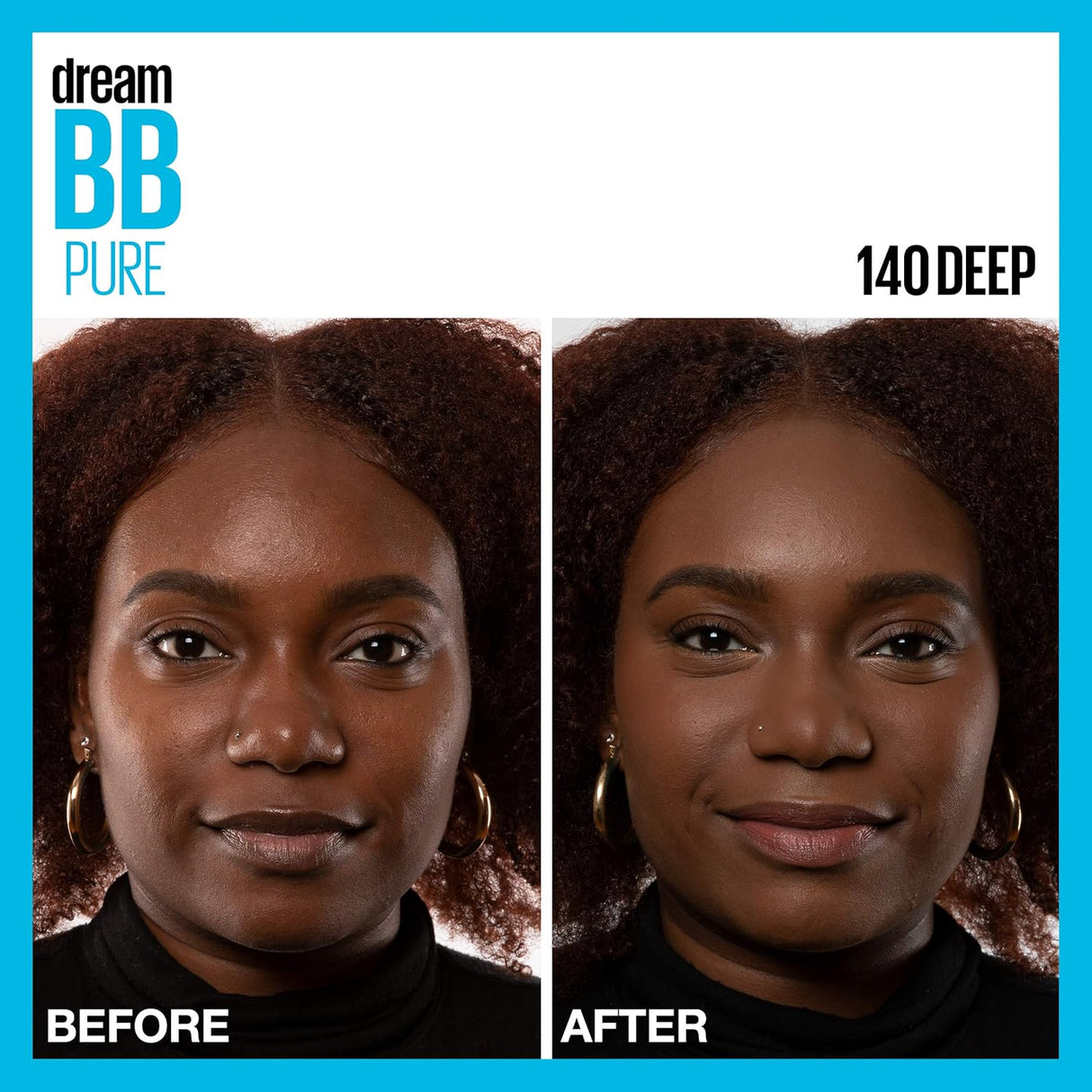 MAYBELLINE New York Dream BB Pure BB Cream, 140 Deep, 1 oz-041554587074-LR-336410-5-LR eShop