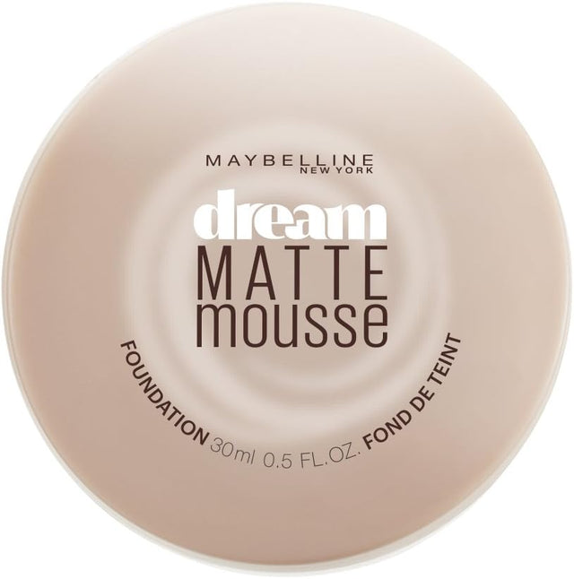 MAYBELLINE New York Dream Matte Mousse Foundation Makeup, Medium Beige, 0.64 oz-041554507164-LR-166020-1-LR eShop