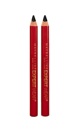 MAYBELLINE New York Expert Wear Twin Brow & Eye Wood Pencil, 101 Velvet Black, 2 count-041554530179-LR-87478-1-LR eShop