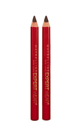 MAYBELLINE New York Expert Wear Twin Brow & Eye Wood Pencil, 102 Dark Brown, 2 count-041554530254-LR-87528-1-LR eShop