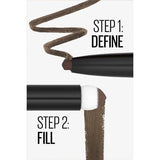 MAYBELLINE New York Express Brow Duo 2-in-1 Pencil and Powder, Medium Brown, 0.02 oz-041554064322-LR-340334-4-LR eShop