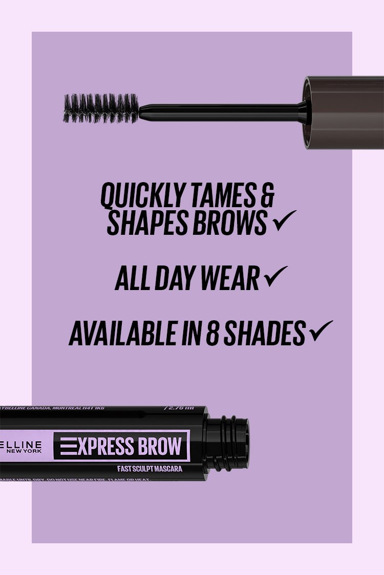 MAYBELLINE New York Express Brow Fast Sculpt Gel Brow Mascara, 260 Deep Brown, 0.09 oz-041554578737-LR-333818-4-LR eShop