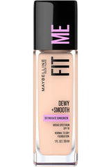 MAYBELLINE New York Fit Me Dewy + Smooth Foundation Makeup, 105 Fair Ivory, 1 oz-041554553314-LR-327288-1-LR eShop