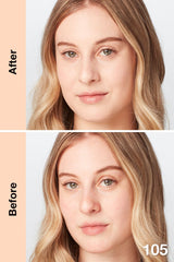 MAYBELLINE New York Fit Me Dewy + Smooth Foundation Makeup, 105 Fair Ivory, 1 oz-041554553314-LR-327288-3-LR eShop