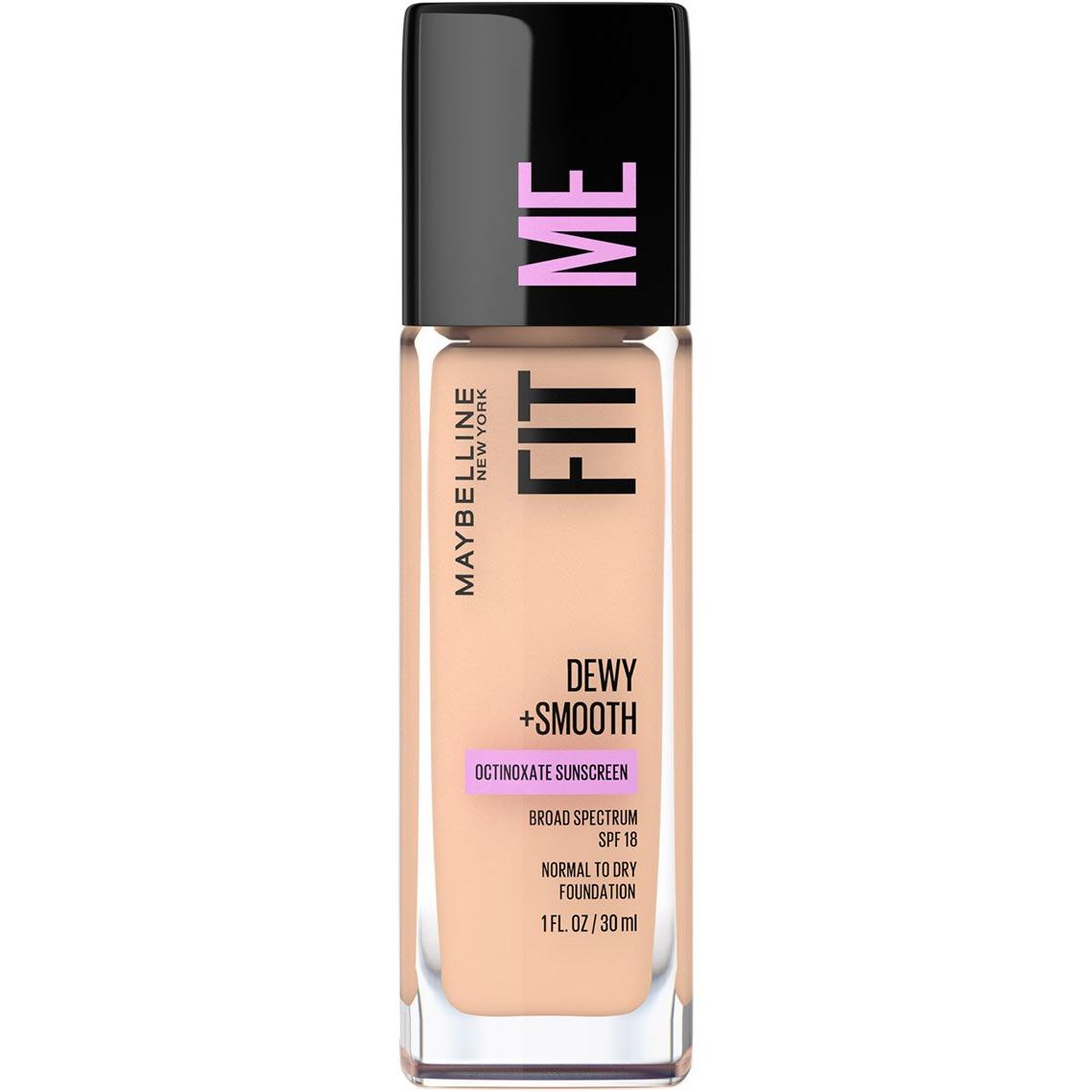 MAYBELLINE New York Fit Me Dewy + Smooth Foundation Makeup, 115 Ivory, 1 oz-041554238655-LR-215022-1-LR eShop