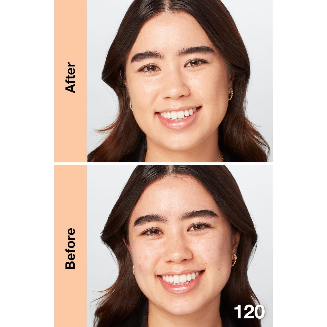 MAYBELLINE New York Fit Me Dewy + Smooth Foundation Makeup, 120 Classic Ivory, 1 oz-041554238662-LR-215023-3-LR eShop