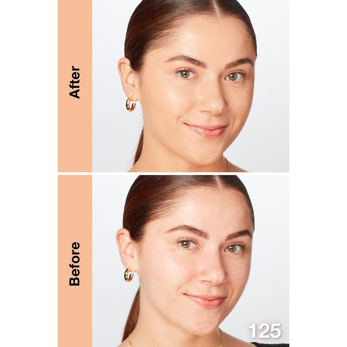 MAYBELLINE New York Fit Me Dewy + Smooth Foundation Makeup, 125 Nude Beige, 1 oz-041554238679-LR-215024-3-LR eShop