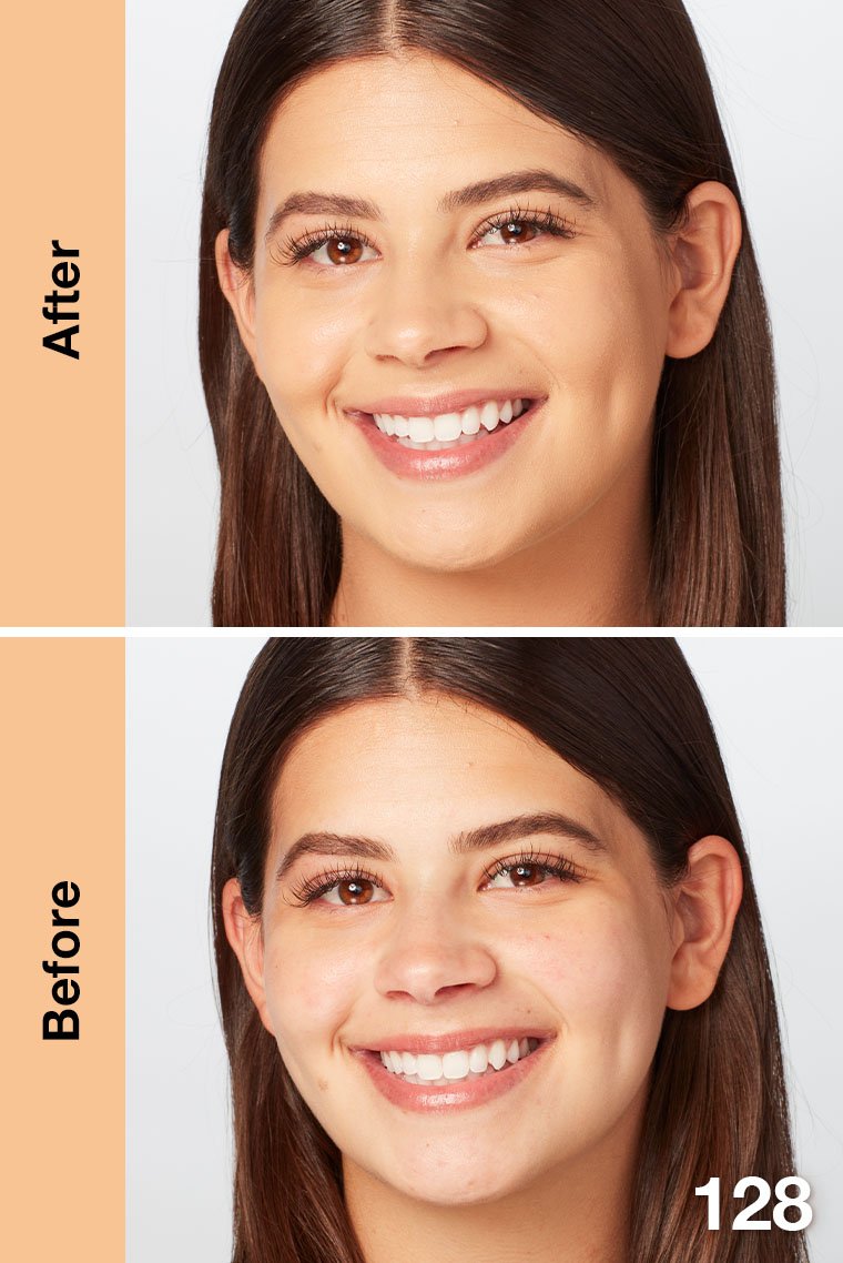 MAYBELLINE New York Fit Me Dewy + Smooth Foundation Makeup, 128 Warm Nude, 1 oz-041554553345-LR-327294-3-LR eShop