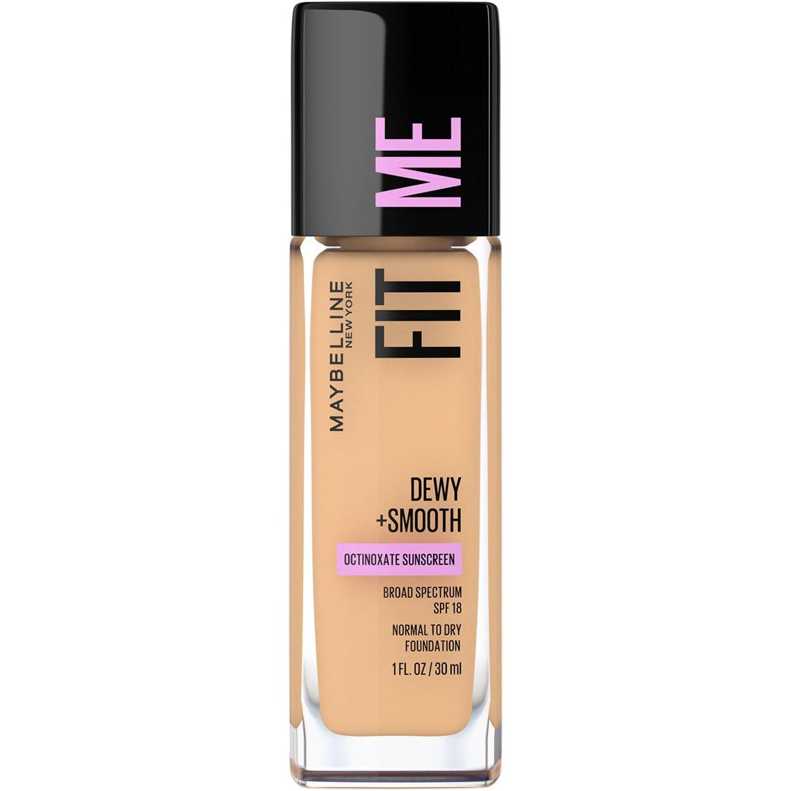 MAYBELLINE New York Fit Me Dewy + Smooth Foundation Makeup, 220 Natural Beige, 1 oz-041554238716-LR-215028-1-LR eShop