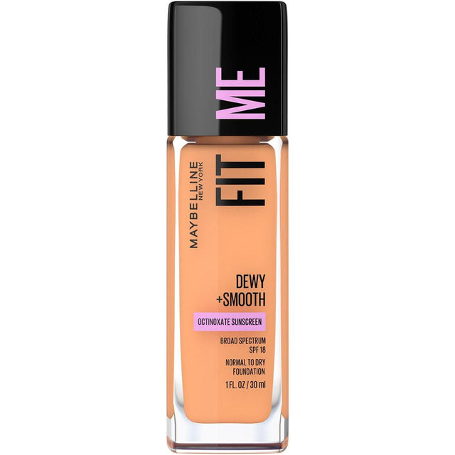MAYBELLINE New York Fit Me Dewy + Smooth Foundation Makeup, 315 Soft Honey, 1 oz-041554238778-LR-215034-1-LR eShop