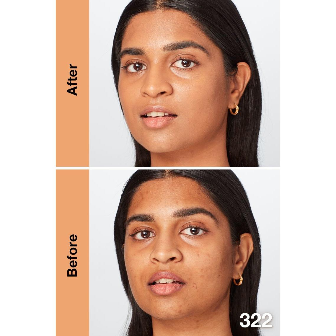 MAYBELLINE New York Fit Me Dewy + Smooth Foundation Makeup, 322 Warm Honey, 1 oz-041554553390-LR-327293-3-LR eShop