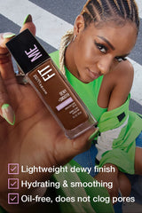 MAYBELLINE New York Fit Me Dewy + Smooth Foundation Makeup, 330 Toffee, 1 oz-041554400816-LR-252557-4-LR eShop