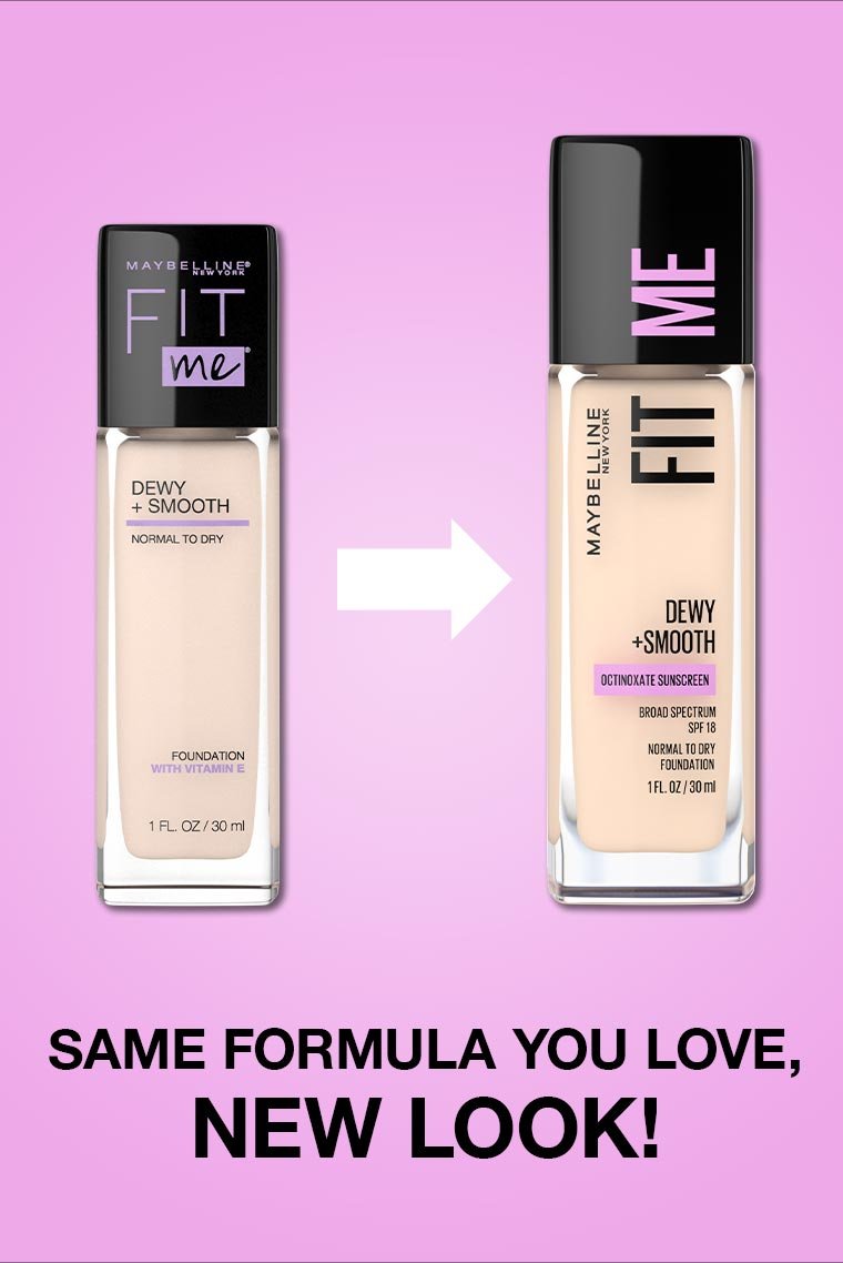 MAYBELLINE New York Fit Me Dewy + Smooth Foundation Makeup, 330 Toffee, 1 oz-041554400816-LR-252557-5-LR eShop