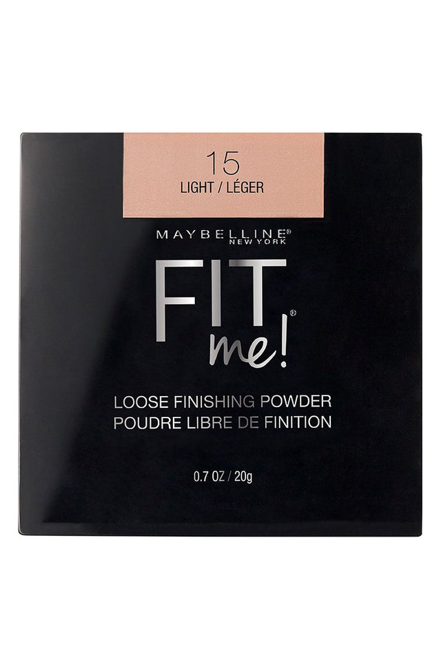 MAYBELLINE New York Fit Me Loose Finishing Powder Face Makeup, 015 Light, 0.7 oz-041554502022-LR-315286-1-LR eShop