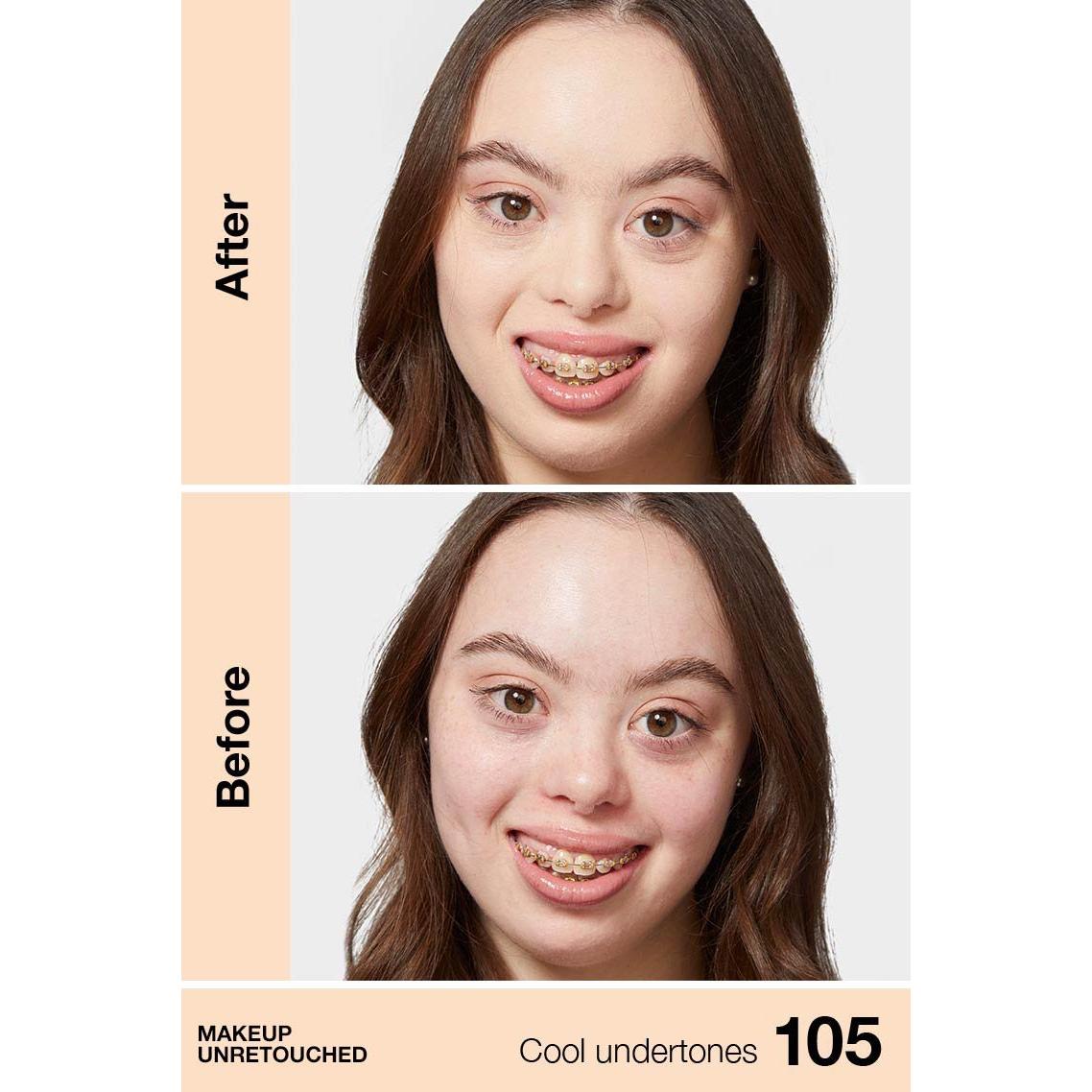 MAYBELLINE New York Fit Me Matte + Poreless Foundation Makeup, 105 Fair Ivory, 1 oz-041554538328-LR-315311-3-LR eShop