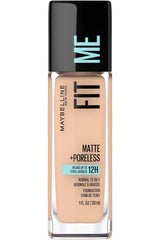 MAYBELLINE New York Fit Me Matte + Poreless Foundation Makeup, 125 Nude Beige, 1 oz-041554433456-LR-279782-1-LR eShop