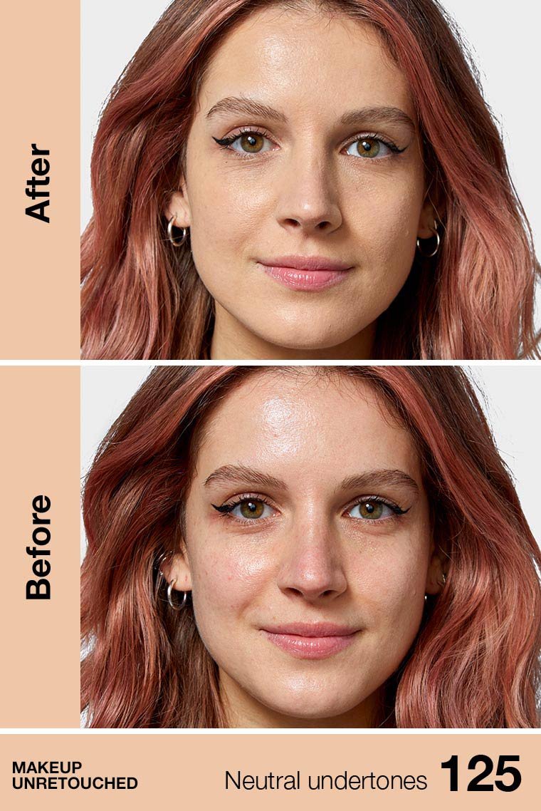 MAYBELLINE New York Fit Me Matte + Poreless Foundation Makeup, 125 Nude Beige, 1 oz-041554433456-LR-279782-3-LR eShop