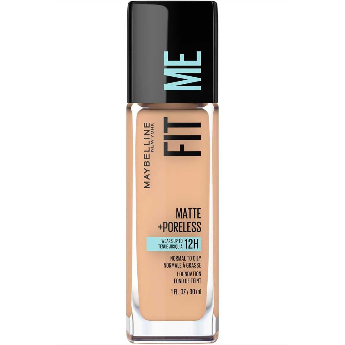 MAYBELLINE New York Fit Me Matte + Poreless Foundation Makeup, 130 Buff Beige, 1 oz-041554433463-LR-279783-1-LR eShop