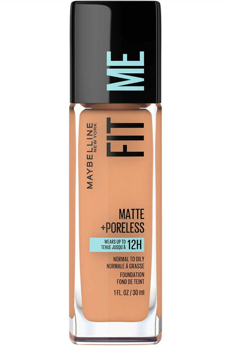 MAYBELLINE New York Fit Me Matte + Poreless Foundation Makeup, 322 Warm Honey, 1 oz-041554438192-LR-279792-1-LR eShop