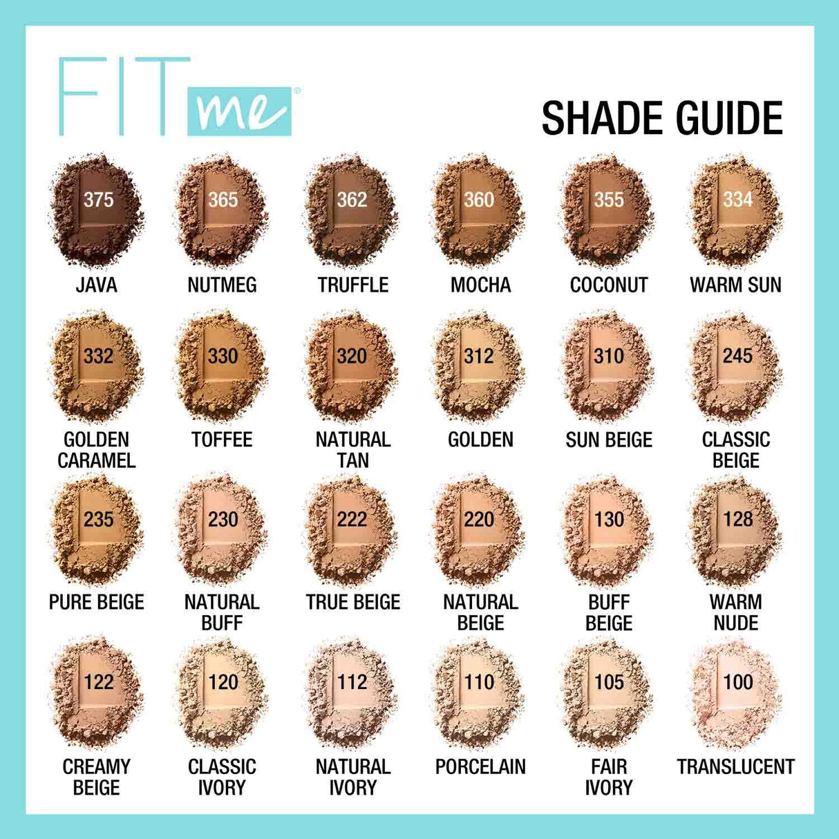 MAYBELLINE New York Fit Me Matte + Poreless Pressed Face Powder Makeup, 130 Buff Beige, 0.29 oz-041554433807-LR-279796-6-LR eShop