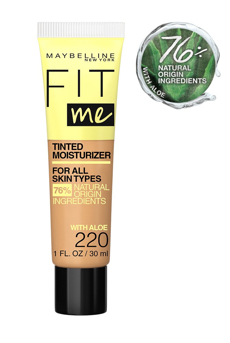 MAYBELLINE New York Fit Me Tinted Moisturizer Natural Coverage Face Makeup, 220, 1 oz-041554062939-LR-340341-1-LR eShop