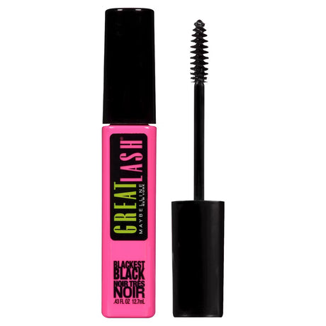 MAYBELLINE New York Great Lash Volumizing and Lengthening Mascara, 100 Blackest Black, 0.43 oz-041554670745-LR-158263-1-LR eShop
