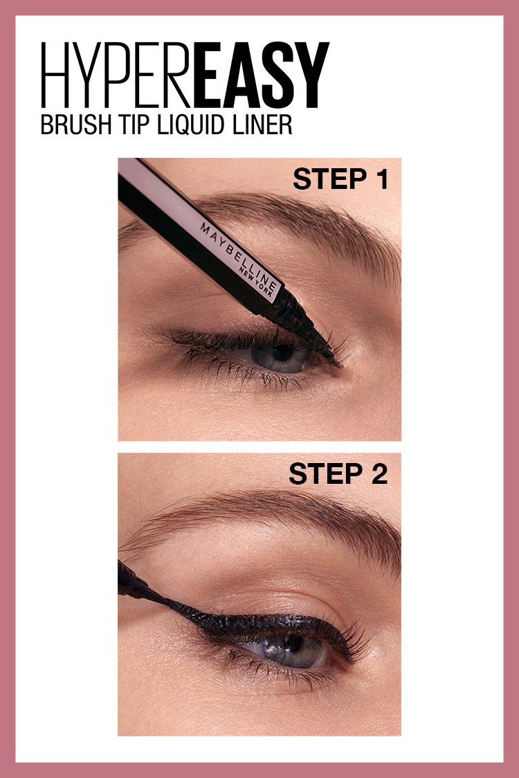 MAYBELLINE New York Hyper Easy Liquid Eyeliner, Eye Makeup, 810 Pitch Brown, 0.021 oz-041554076431-LR-345574-4-LR eShop