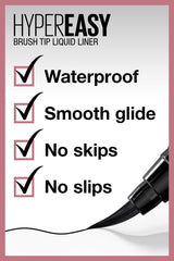 MAYBELLINE New York Hyper Easy Liquid Eyeliner, Eye Makeup, 810 Pitch Brown, 0.021 oz-041554076431-LR-345574-6-LR eShop