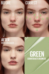 MAYBELLINE New York Instant Age Rewind Eraser Color Correcting Concealer, 151 Green, 0.2 oz-041554094121-LR-356287-3-LR eShop