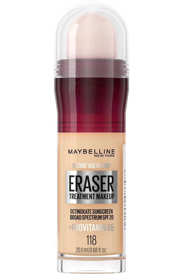MAYBELLINE New York Instant Age Rewind Eraser Treatment Makeup, 118 Light Warm, 0.68 oz-041554086577-LR-351909-1-LR eShop