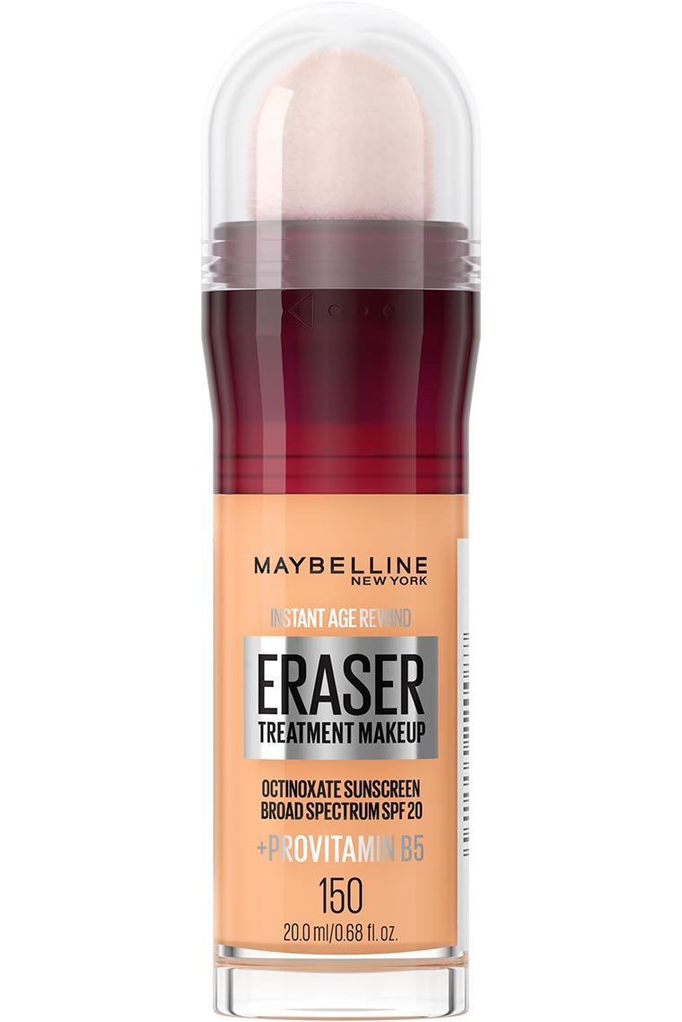 MAYBELLINE New York Instant Age Rewind Eraser Treatment Makeup, 150 Classic Ivory, 0.68 oz-041554220087-LR-205663-1-LR eShop