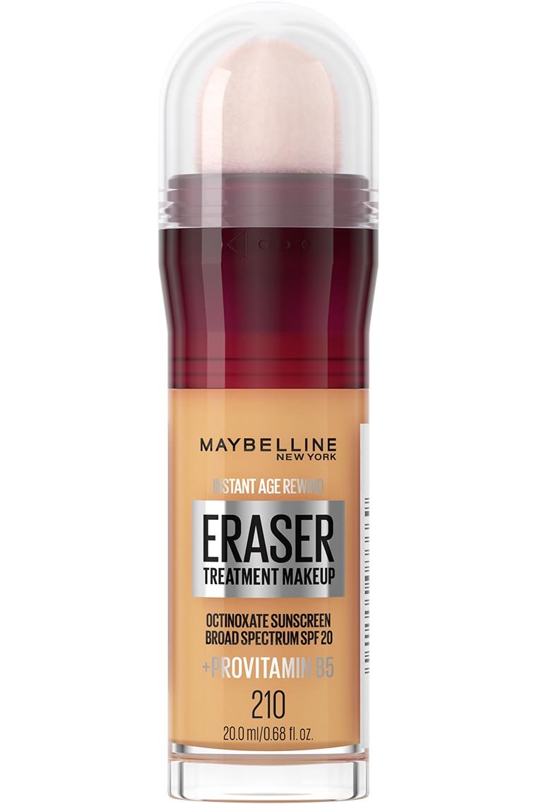 MAYBELLINE New York Instant Age Rewind Eraser Treatment Makeup, 210 Light Medium Warm, 0.68 oz-041554086669-LR-351915-1-LR eShop